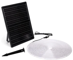 Aigostar B.V. Aigostar - LED Stmievateľný solárny pásik LED/20W/3,2V 20 m 2700K IP65 + DO AI1747