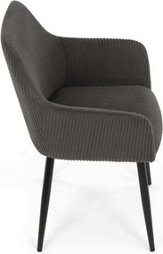 Jedálenská stolička sivá DCH-V4009 GREY6