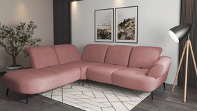 XXXLutz ROHOVÁ SEDAČKA, textil, staroružová Sit & More - Sedačky - 000144013286