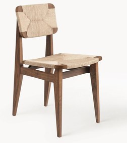 Drevená stolička z orechového dreva C-Chair