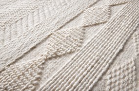 Diamond Carpets koberce Ručne viazaný kusový koberec Winter DESP P88 Mohair White - 240x300 cm