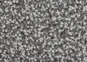 Koberce Breno Metrážny koberec DOMINGO 75, šíře role 400 cm, sivá