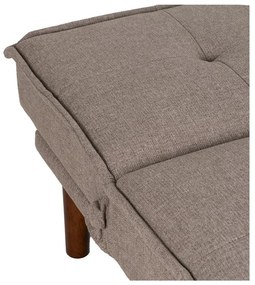 Sivobéžová ženilková rozkladacia pohovka 181 cm – Ixia