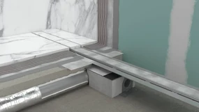 Hansgrohe uBox universal, úplná sada pre štandardnú inštaláciu - 1200 pre vrchné sady sprchových žľabov, HAN-56027180