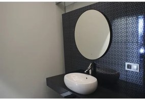 Guľaté zrkadlo do kúpeľne Ø 80 cm