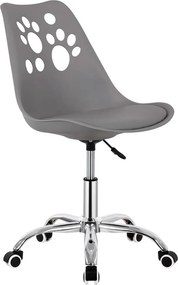 Otočná kancelárska stolička Springos HF0041 - sivá
