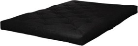 Čierny stredne tvrdý futónový matrac 140x200 cm Comfort Black – Karup Design