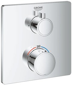 Termostat Grohe Grohtherm bez podomietkového telesa chróm 24078000