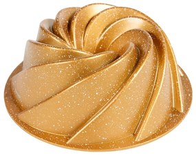 Forma na pečenie z liateho hliníka v zlatej farbe Bonami Selection Rosa