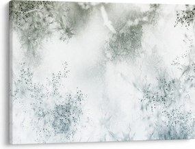 Obraz abstrakcie listov (70x50 cm)