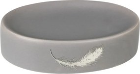 Mydelnička PIUME sivá