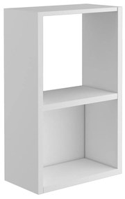 Písací stôl 150 cm s regálmi Whitney - Biely