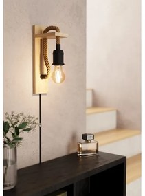 Eglo 43197 - Nástenné svietidlo RAMPSIDE 1xE27/28W/230V