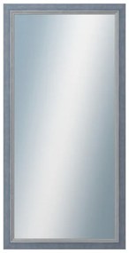 DANTIK - Zrkadlo v rámu, rozmer s rámom 60x120 cm z lišty AMALFI modrá (3116)