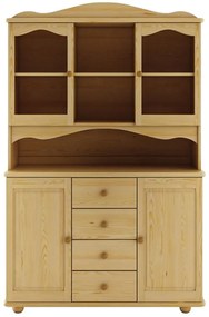 Vitrína z Borovice KW103 surová