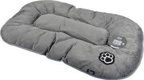 Sivý semišový pelech pre psa 61x38 cm Flakes – Love Story