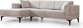 Rohová sedacia súprava Horizon 250 cm ecru ľavá