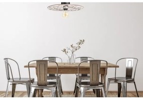 Prisadený luster FALCO 1xE27/60W/230V pr. 40 cm béžová