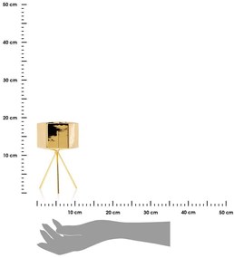 Kvetináč na stojane Sashi 18,5 cm zlatý