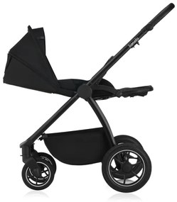 Lionelo - Kombinovaný kočík 2 v 1 MERIL Black Onyx