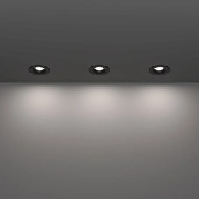 Eglo 902274-SADA 3xLED Kúpeľňové podhľadové svietidlo SALABATE LED/4,9W/230V pr.8,8cm IP65 čierna