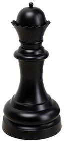 Chess Queen dekorácia čierna 60 cm