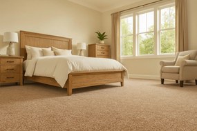 Condor Carpets, Metrážny koberec Prestige 94, na mieru, šíře 4m, hnedá, ab (mriežka), detská izba