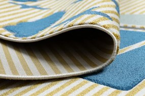 Dywany Łuszczów, Detský kusový koberec Petit Sail boat gold, 160x220, žltá, detská izba