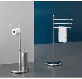 Gedy - Stojan s vešiakom na uteráky HIBISCUS 90,5 cm lesklý chróm
