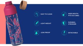 Plastová fľaša Ice Blooms 570 ml