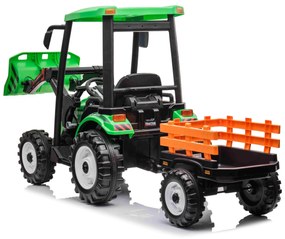Detský elektrický traktor D68 RAMIZ JS3158B  - zelený