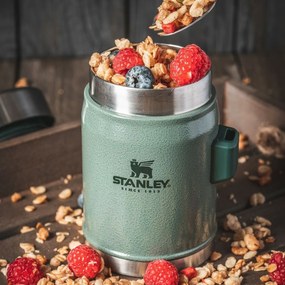 Stanley Jedálenská termoska Legendary Classic Food Jar 400 ml Hammertone Green