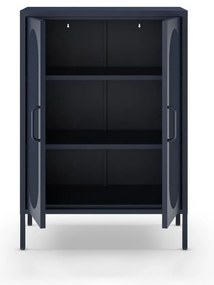 Tmavomodrá skrinka 70x100 cm Diora – Marckeric