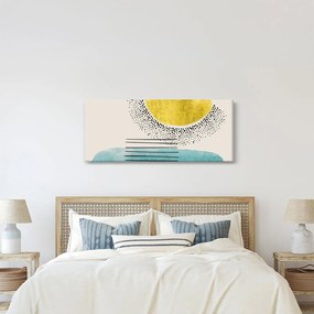 Obraz - Abstraktná maľba pláže N⁰2 (120x50 cm)