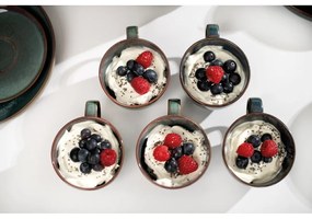 Tmavomodrý porcelánový hrnček na cappuccino 247 ml Crafted Denim – like | Villeroy &amp; Boch