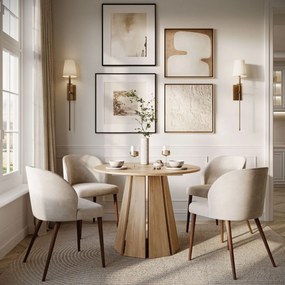 JEDÁLENSKÝ ROZKLADACÍ STÔL PATRIZIO BUK 100 / 180 cm