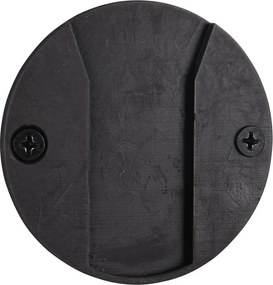 Matne čierne LED nástenné svietidlo na USB Davey – Trio