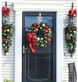 Vianočný háčik na dvere 301079 hviezda