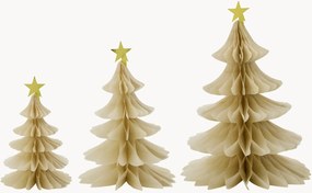 Ručne vyrobené vianočné ozdoby Tree, 3 ks