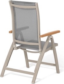 Stolička »Liska« s nastaviteľným vysokým operadlom