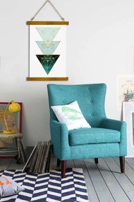 Závesné plátno na stenu Pure Meditation / Dan Johannson XMPDJ100