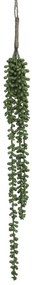 Dekorácia zelená závesná umelá rastlina - 75cm