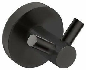 SAPHO XB203 X-Round Black dvojháčik, čierna