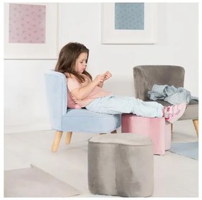roba Detské kreslo (scandi, bledomodrá)  (100397115)