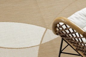 Koberec SIZAL FLAT 48982265 geometrický, béžový / naturálny
