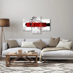 Obraz abstrakcie (90x60 cm)
