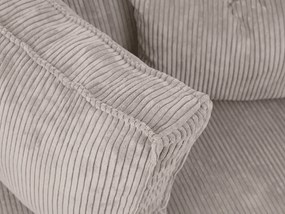 AKCIA Svetlobéžová sedacia súprava do U SMART COSARO 295x140 cm II. akosť