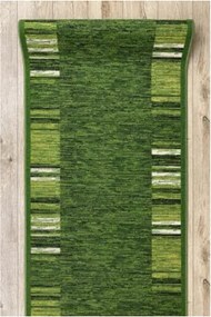 Protišmykový behúň ADAGIO zelený - Výpredaj