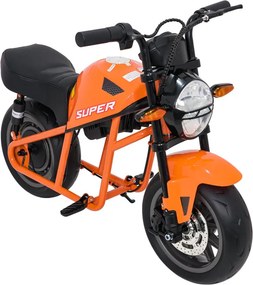Elektrická motorka SUPERMOTO oranžová