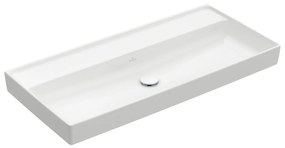 Villeroy & Boch COLLARO - Umývadlo na skrinku 1000x470x160 mm, bez prepadu, biela Alpin 4A33A301